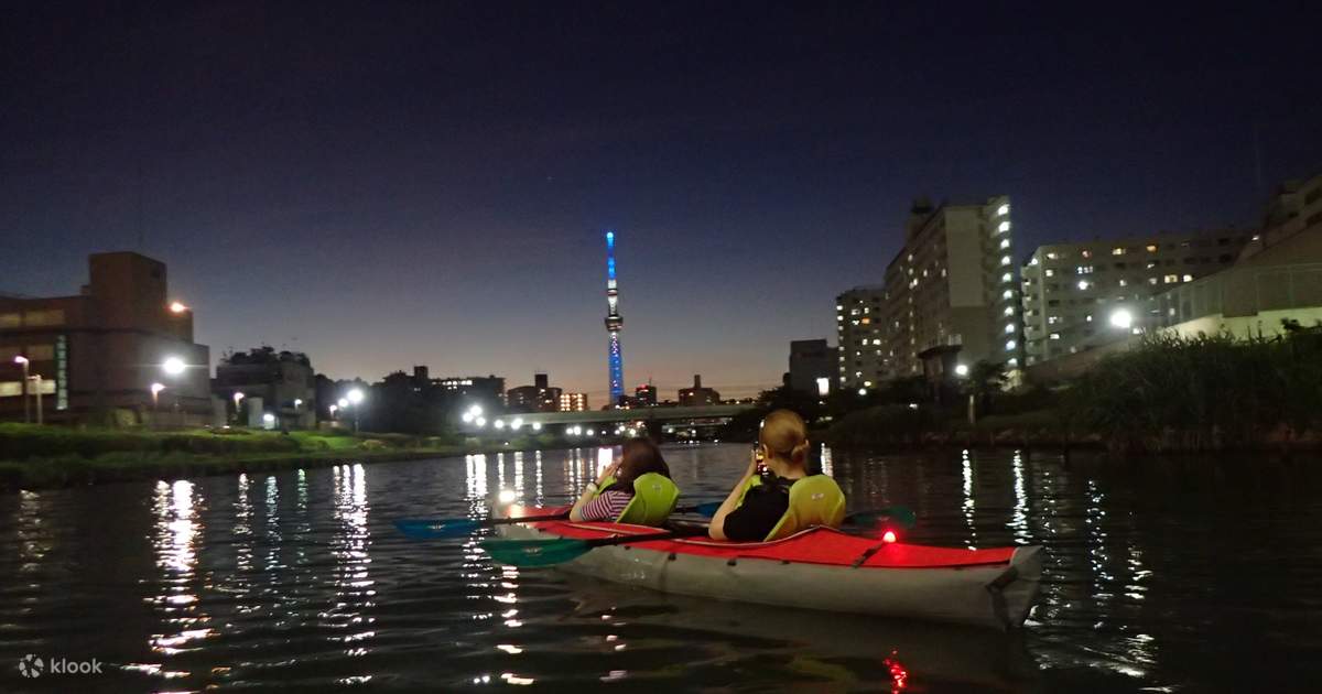 Night Tour Kayaking di Tokyo Klook Indonesia